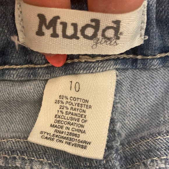 🌺 MUDD Girls Distressed Light Wash Jeans - Picture 10 of 12